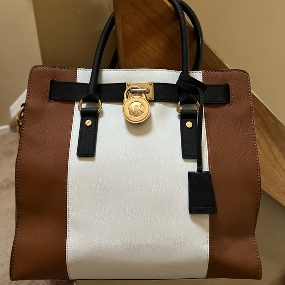 Handbags - Michael Kors Hamilton Color Block Bag EUC